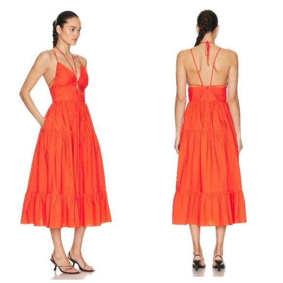 Ulla Johnson Dresses & Skirts - Ulla Johnson Pheobe Dress in Coral size 2 NWOT